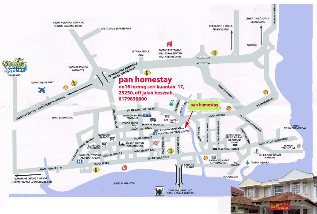 Pan Homestay Kuantan Zewnętrze zdjęcie